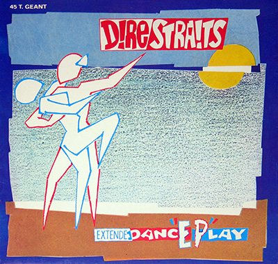 DIRE STRAITS - Twisting By the Pool ExtendedancEPlay ( French and Netherlands Releases ) album front cover vinyl record